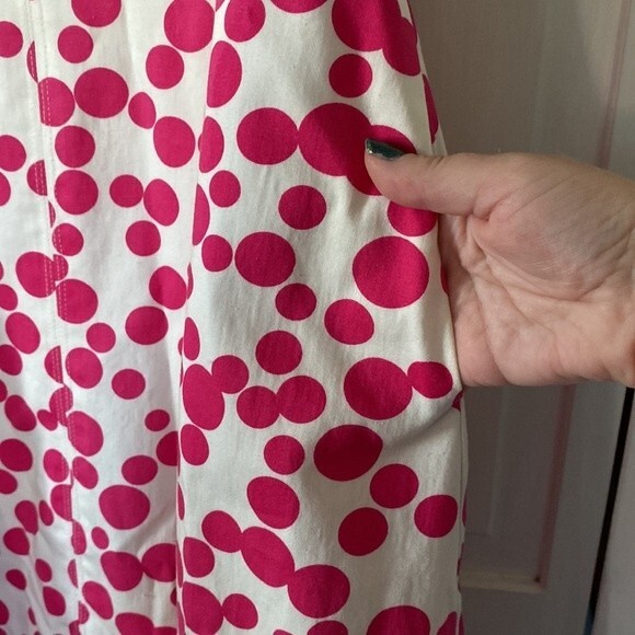 Maggy London perfect polka dot fit and flair dress. Size 4 - Picture 8 of 11